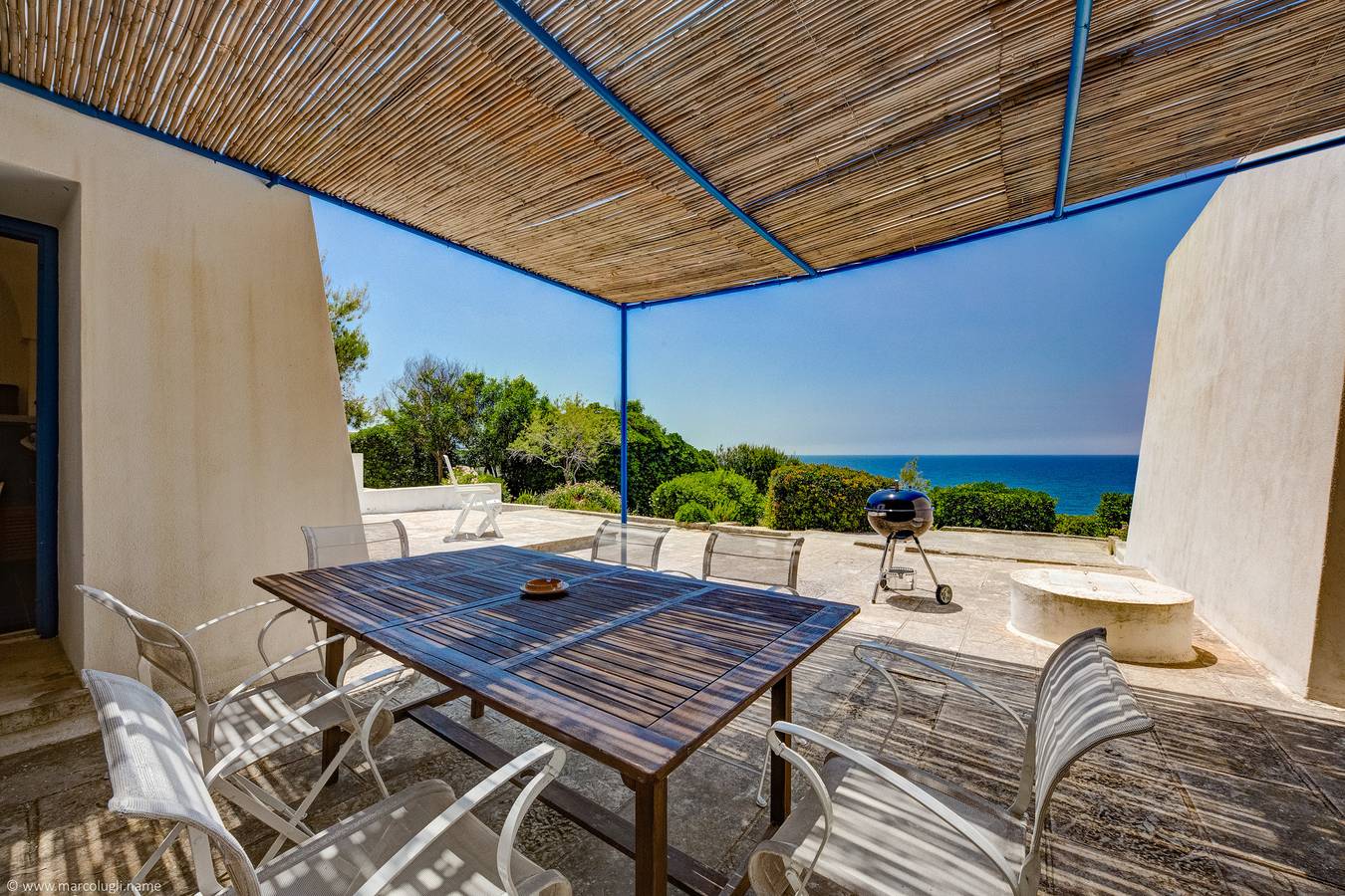Wonderful seaview w/ direct sea access & jacuzzi in Marina di Felloniche, Castrignano del Capo
