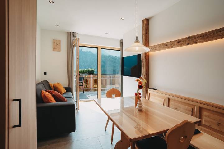 Ferienwohnung für 6 Personen, mit Balkon
