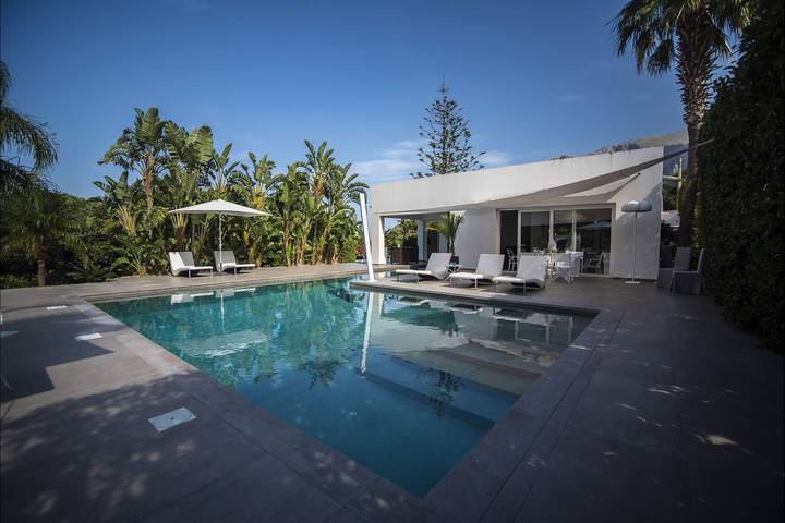 Ferienhaus für 4 Personen, mit Garten
