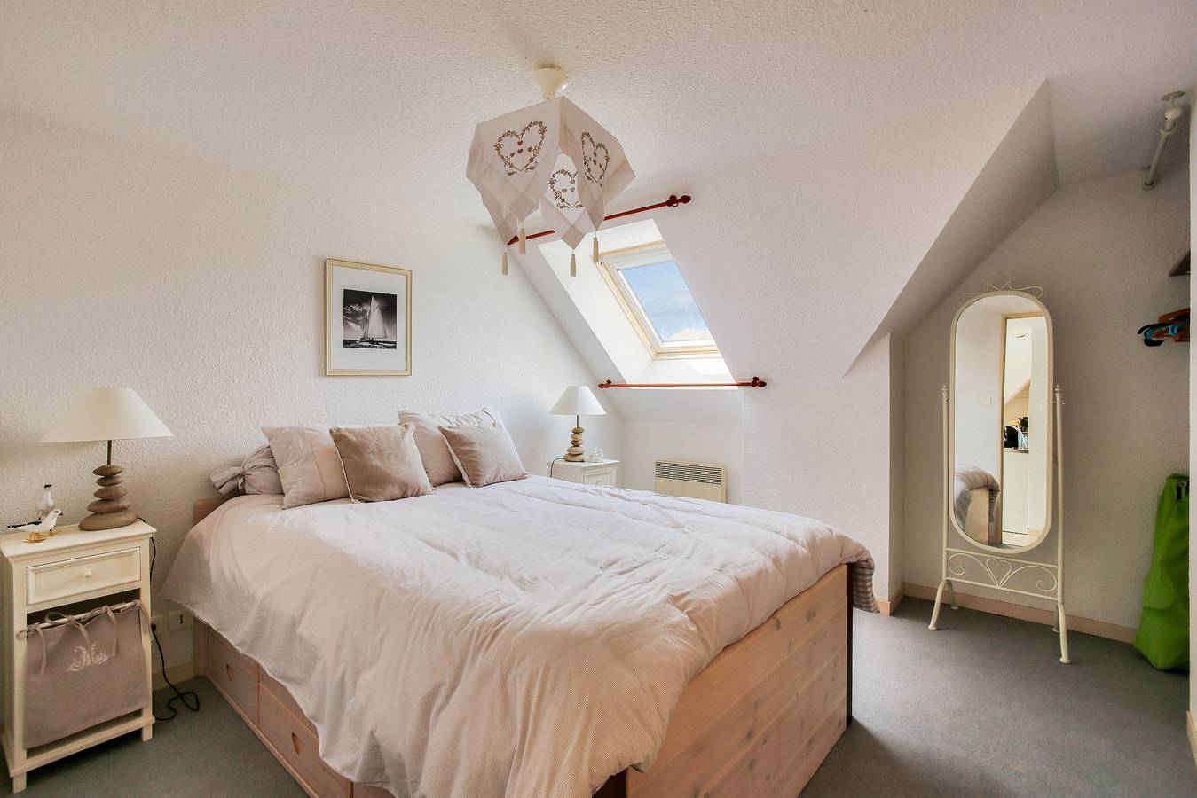 Ganze Wohnung, Wohnung für 4 Personen im Dachgeschoss, Erquy in Erquy, Côte d’Émeraude