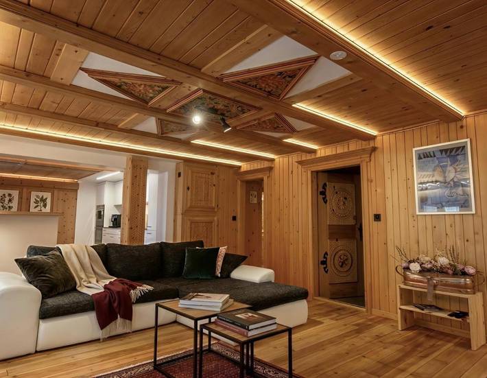 Gîte pour 7 personnes, avec vue, adapté aux familles à Zernez