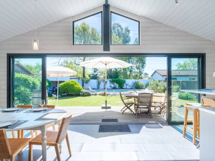 Location de vacances pour 7 personnes, avec jardin et terrasse à Lanton - 3