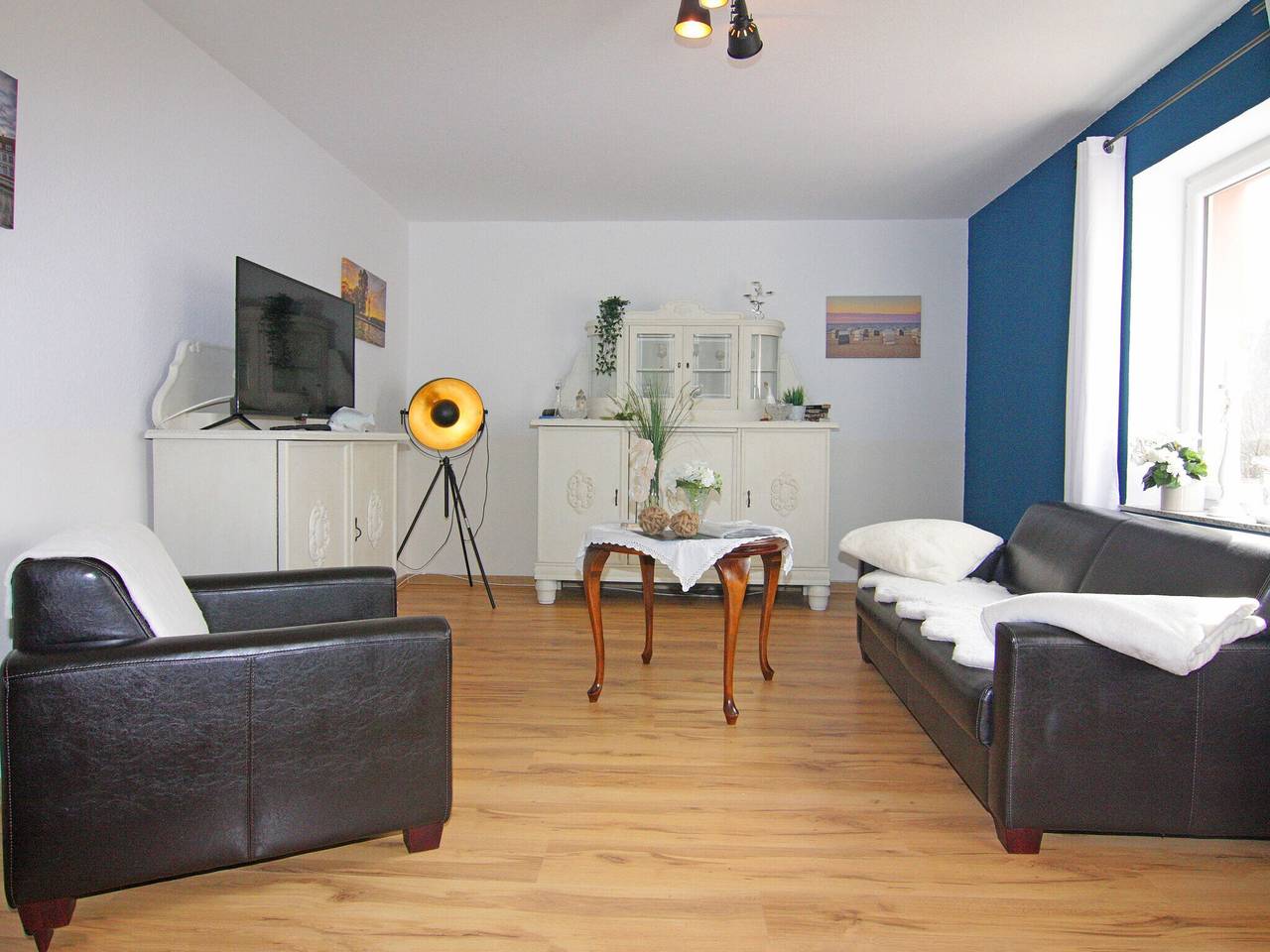 Ganze Wohnung, Ferienwohnung Achtern de Heeg in Ueckermünde in Ueckermünde, Vorpommern Greifswald