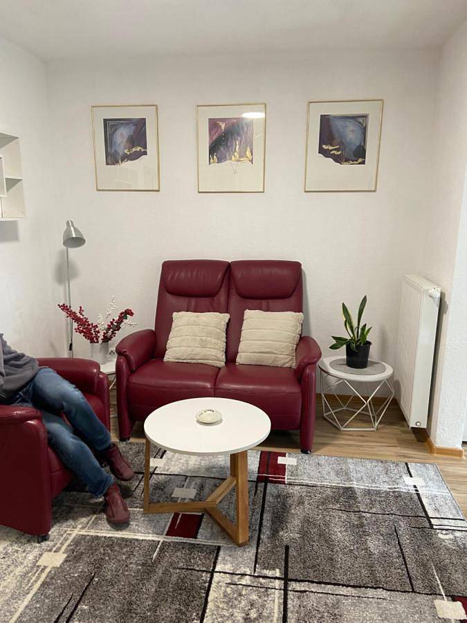 Ferienwohnung für 3 Personen, mit Terrasse und Garten sowie Ausblick in Brake - 3