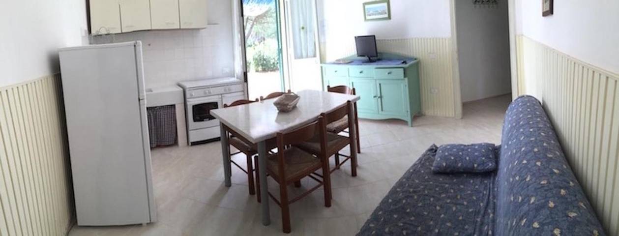 Ferienhaus für 6 Personen, mit Terrasse und Garten sowie Ausblick