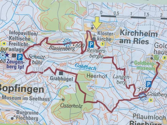 Ferienwohnung in Kirchheim mit Barbecue in Kirchheim am Ries, Schwäbische Alb Radweg Region