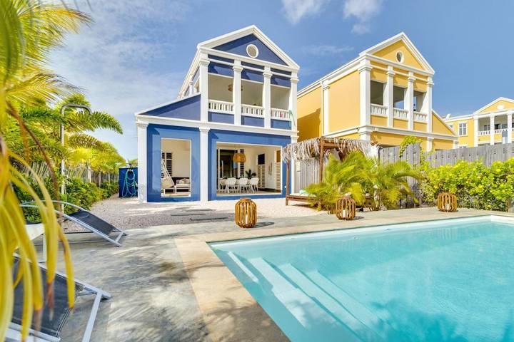 Villa voor 4 personen, with terras and uitzicht as well as zwembad op Bonaire