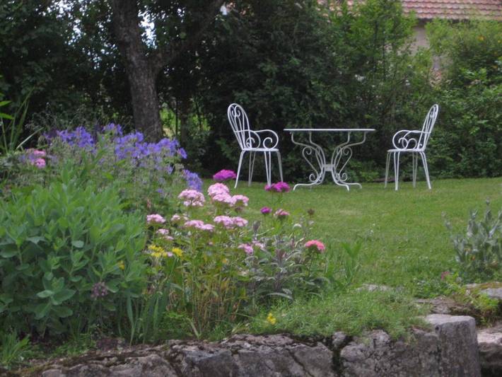 Gîte pour 5 personnes avec terrasse in La Favière, Jura Francais