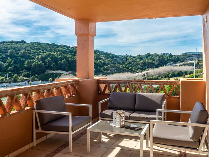 Apartamento de vacaciones para 8 personas, con terraza además de vistas y piscina para niños - 1