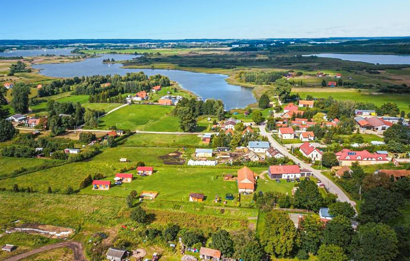 Ferienhaus für 5 Personen mit Terrasse in Powiat Mrągowski