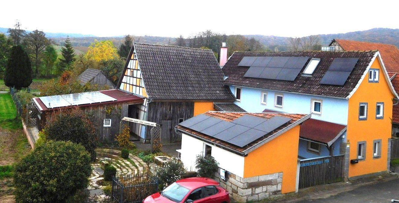 Ferienhaus in Kimmelsbach mit Sauna und Naturpool in Bundorf, Landkreis Haßberge