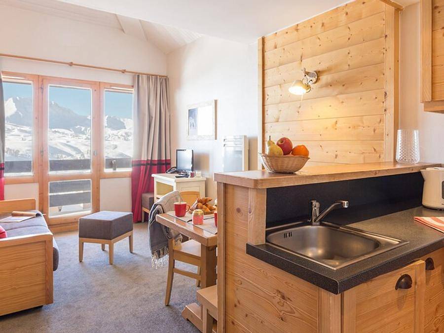 Pierre & Vacances Résidence Les Néreïdes - Wohnung 4 personen - - 1 Schlafzimmer - Bergblick - Südlage in Belle Plagne, La Plagne-Tarentaise