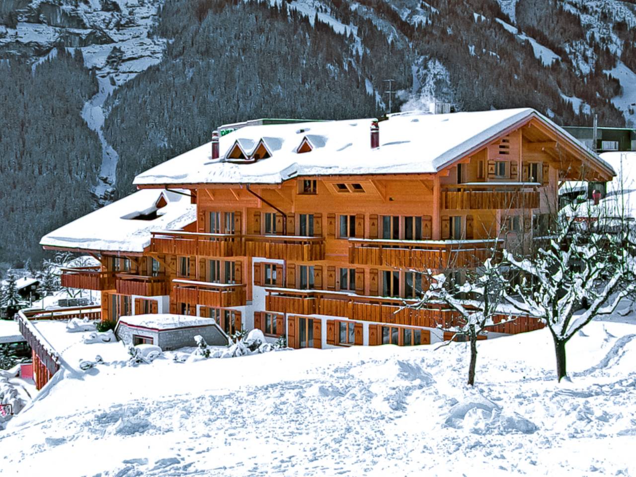 Entire apartment, Chalet Abendrot apartments in Grindelwald, Grindelwald region