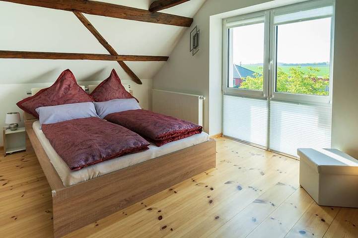 Ferienhaus für 3 Personen, mit Balkon und Garten, mit Haustier