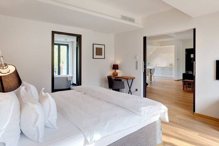 Ferienhaus für 2 Personen, mit Balkon und Garten sowie Sauna, mit Haustier im Spreewald - 4