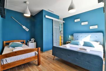 Hôtel pour 3 personnes, avec terrasse dans Plage La Capte