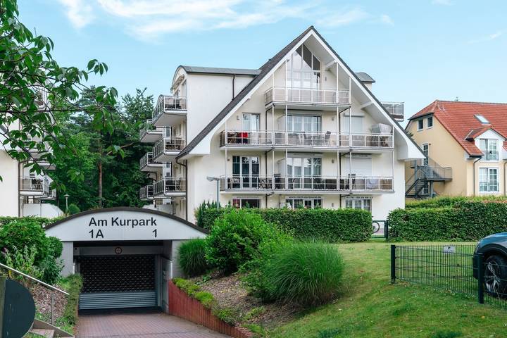 Vakantiewoning voor 3 personen, met sauna en balkon in Baabe