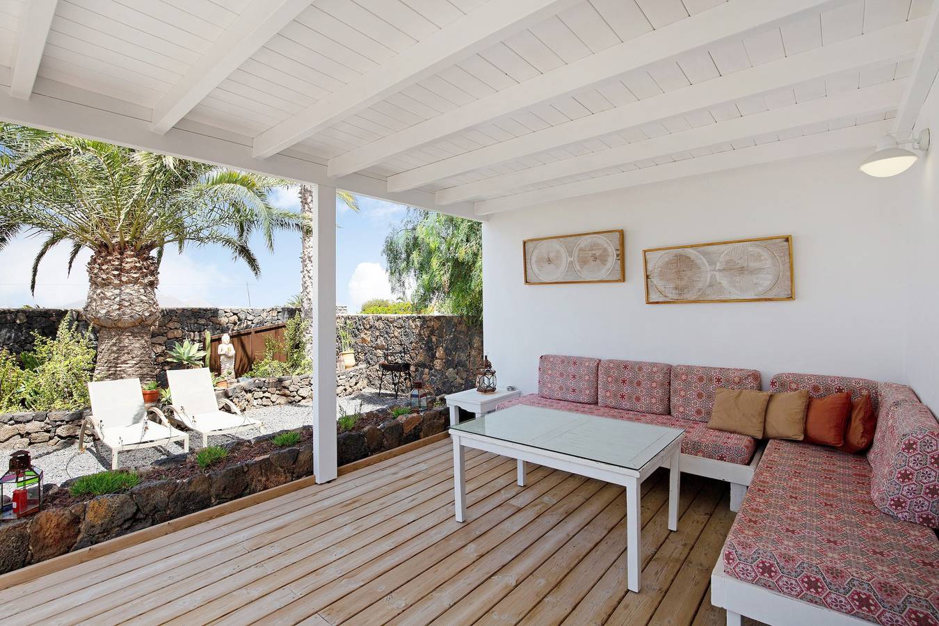 Casa de vacaciones "Casa La Bubilla en Lajares" con jardín privado y Wi-Fi in Lajares, La Oliva