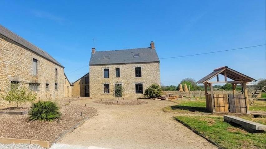Location de vacances pour 10 personnes, avec Terrasse et Jardin à Villiers-le-Pré