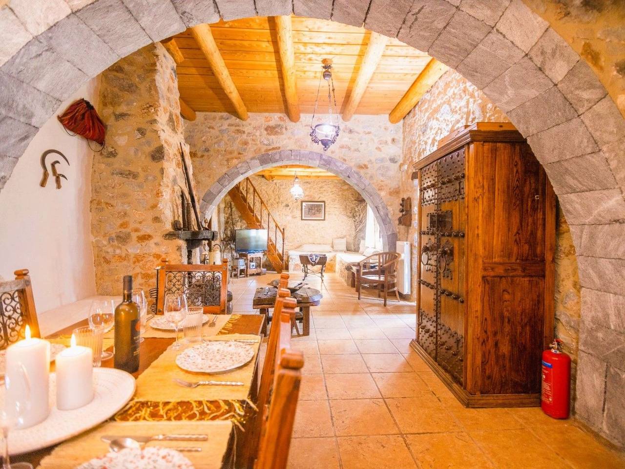 Villa "Villa sunny Askyfou" in Chania und Umgebung