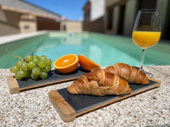 Casa de huéspuedes para 2 personas, con terraza además de vistas y piscina en Castilla y León - 4