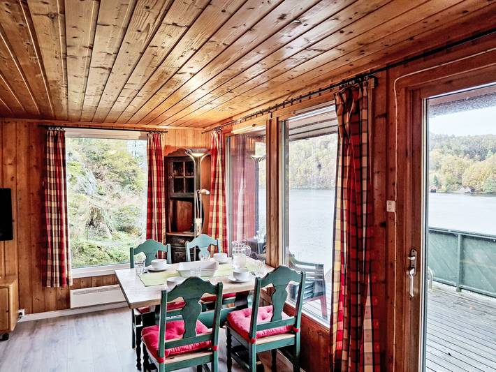 Ferienhaus für 5 Personen, mit Seeblick und Terrasse sowie Garten in Süd-Norwegen - 4