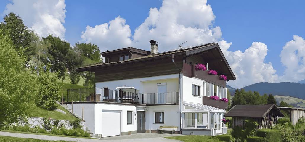 Ferienwohnung für 5 Personen, mit Balkon und Garten
