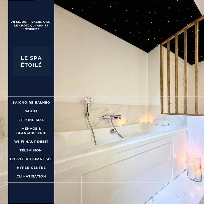 Appartement de vacances pour 2 personnes, avec sauna et jacuzzi dans Mont-de-Marsan