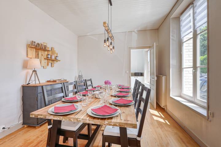 Maison de vacances pour 14 personnes, avec jardin et terrasse, animaux acceptés dans l' Aisne - 3