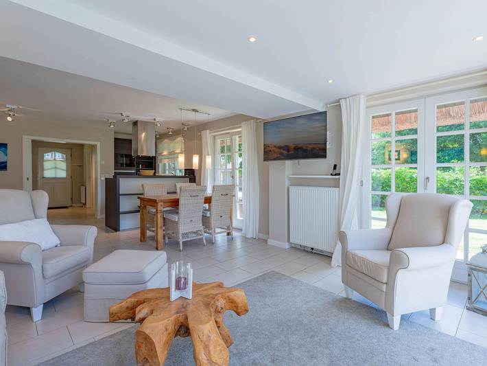 Ferienhaus für 3 Personen, mit Terrasse und Garten sowie Sauna in Nieblum - 4