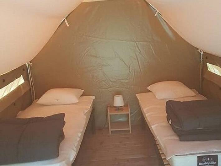 Tente pour 2 personnes, animaux acceptés près des Châteaux de la Loire - 3