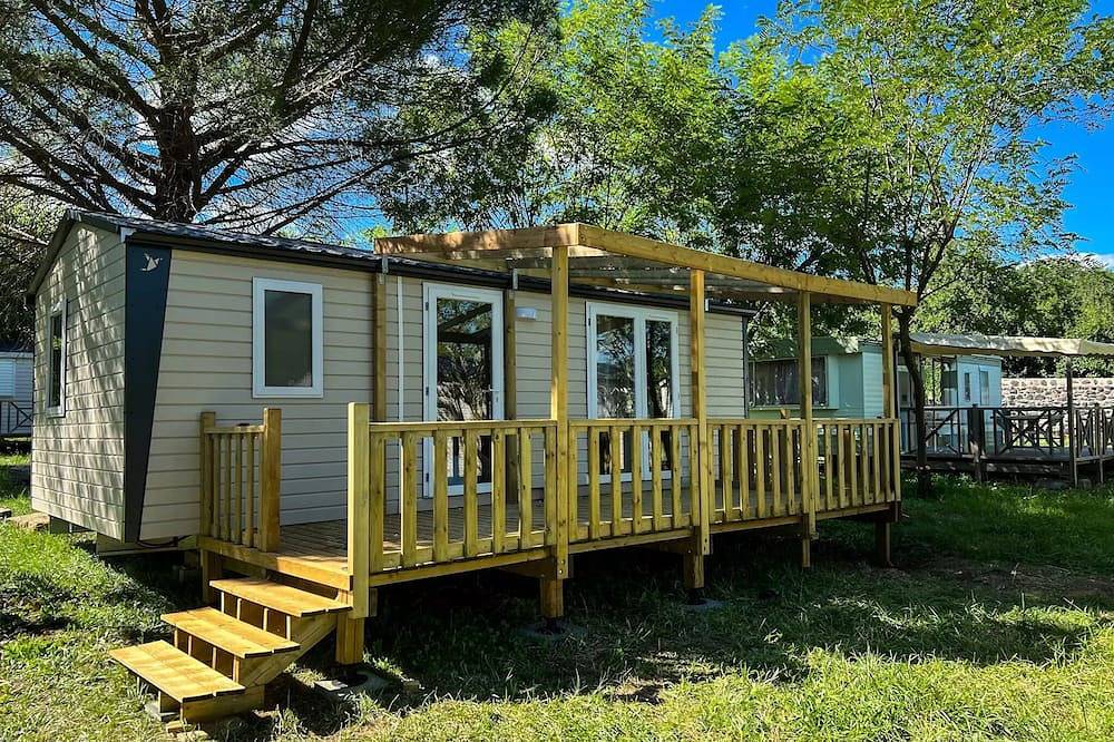 Nouveau Mobil home - 2 chambres avec climatisation Nesasio 4 Ã  5 personnes - 4 pers. inclus dans le tarif in Saint-Germain, Ardèche