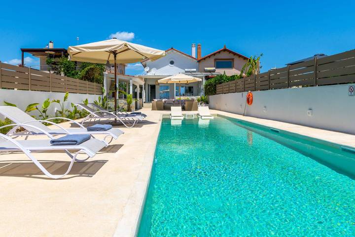 Ferienhaus für 8 Personen, mit Terrasse