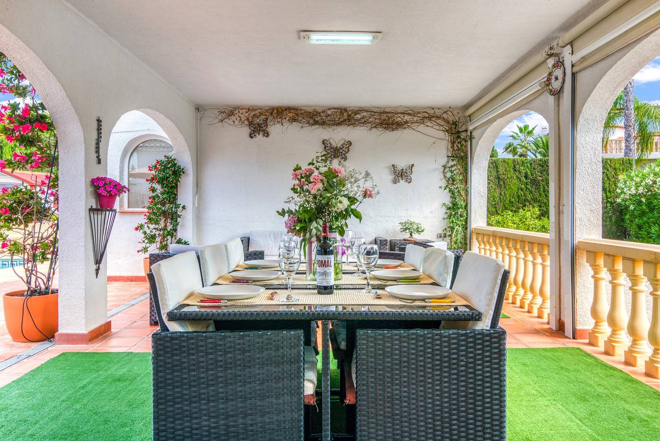 Villa 'El Horreo Xabia' con vista montagna, Wi-Fi e aria condizionata in Granadella, Jávea