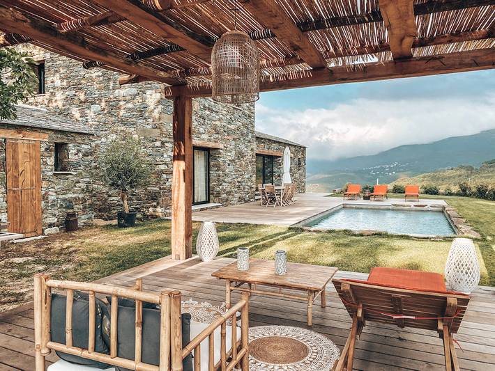 Chambre d’hôte pour 2 personnes, avec jardin et piscine en Corse - 4