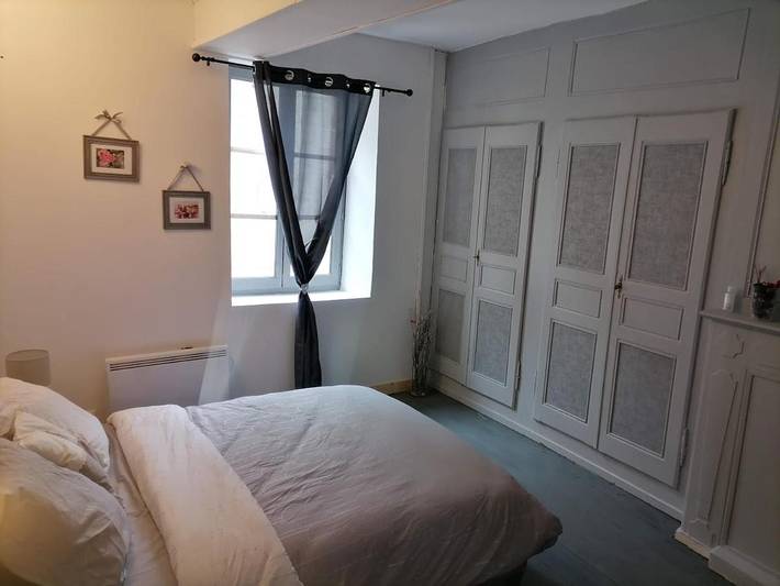 Chambre d’hôte pour 2 personnes, avec jardin et vue, animaux acceptés