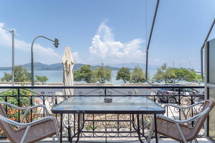 Vacation rental for 4 people, with Balcony and Yard in Lefkada
