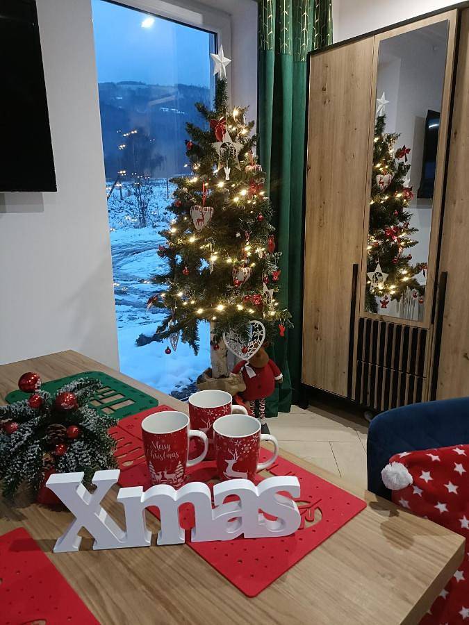 Apartament wakacyjny dla 6 osób, z jacuzzi i ogród oraz basen w Buczkowice