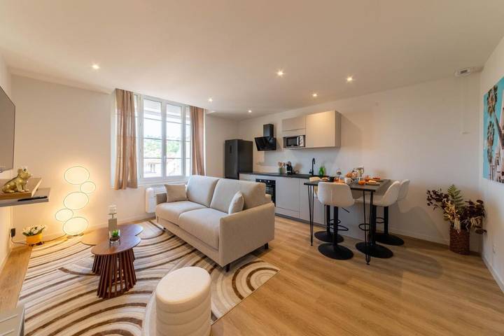 Appartement de vacances pour 4 personnes, avec vue à Agen