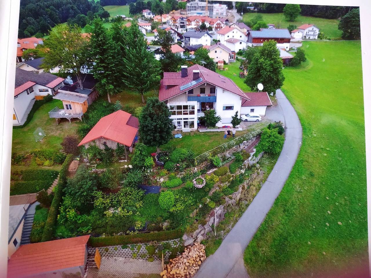 Ganze Wohnung, Ferienwohnung Grabmeier - Nummer 3" mit Bergblick, Balkon und Wi-Fi in Grainet, Ostbayern