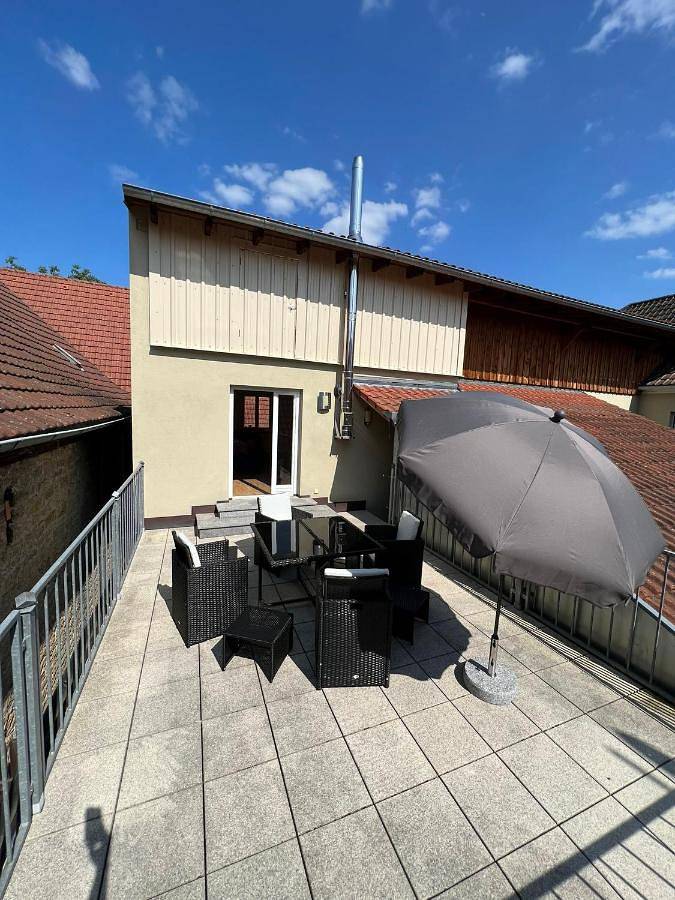 Ferienwohnung für 8 Personen, mit Ausblick und Terrasse in Iphofen - 4