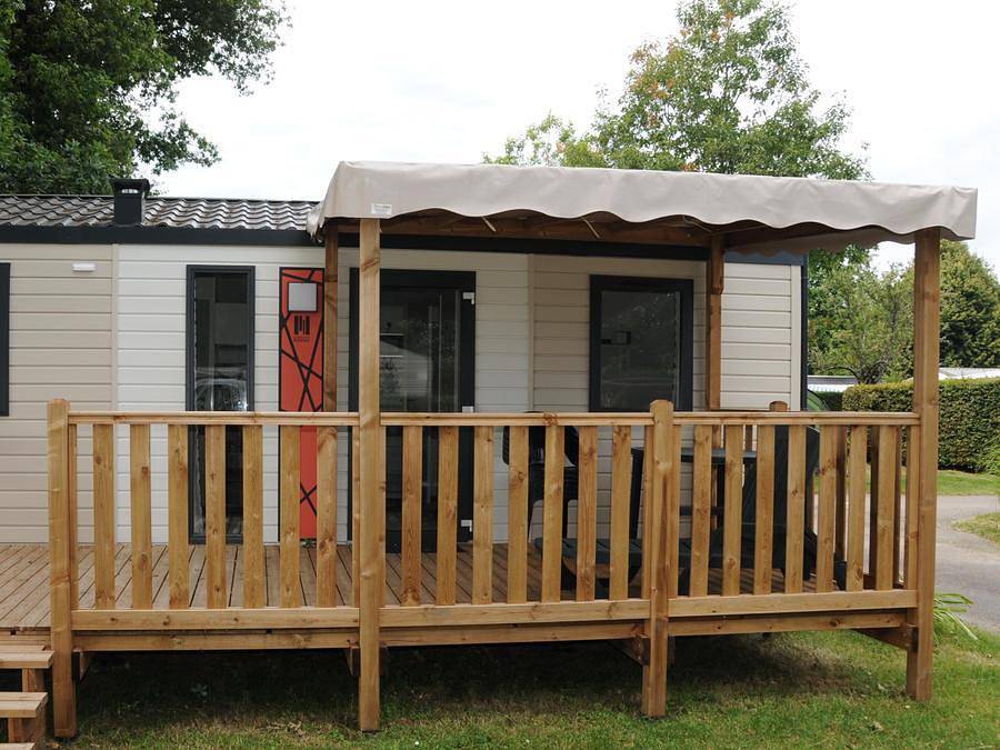Flower Camping La Blanche Hermine - Mobilhome 6 personnes - Paimpol in Noyal-Muzillac, Côte des Mégalithes