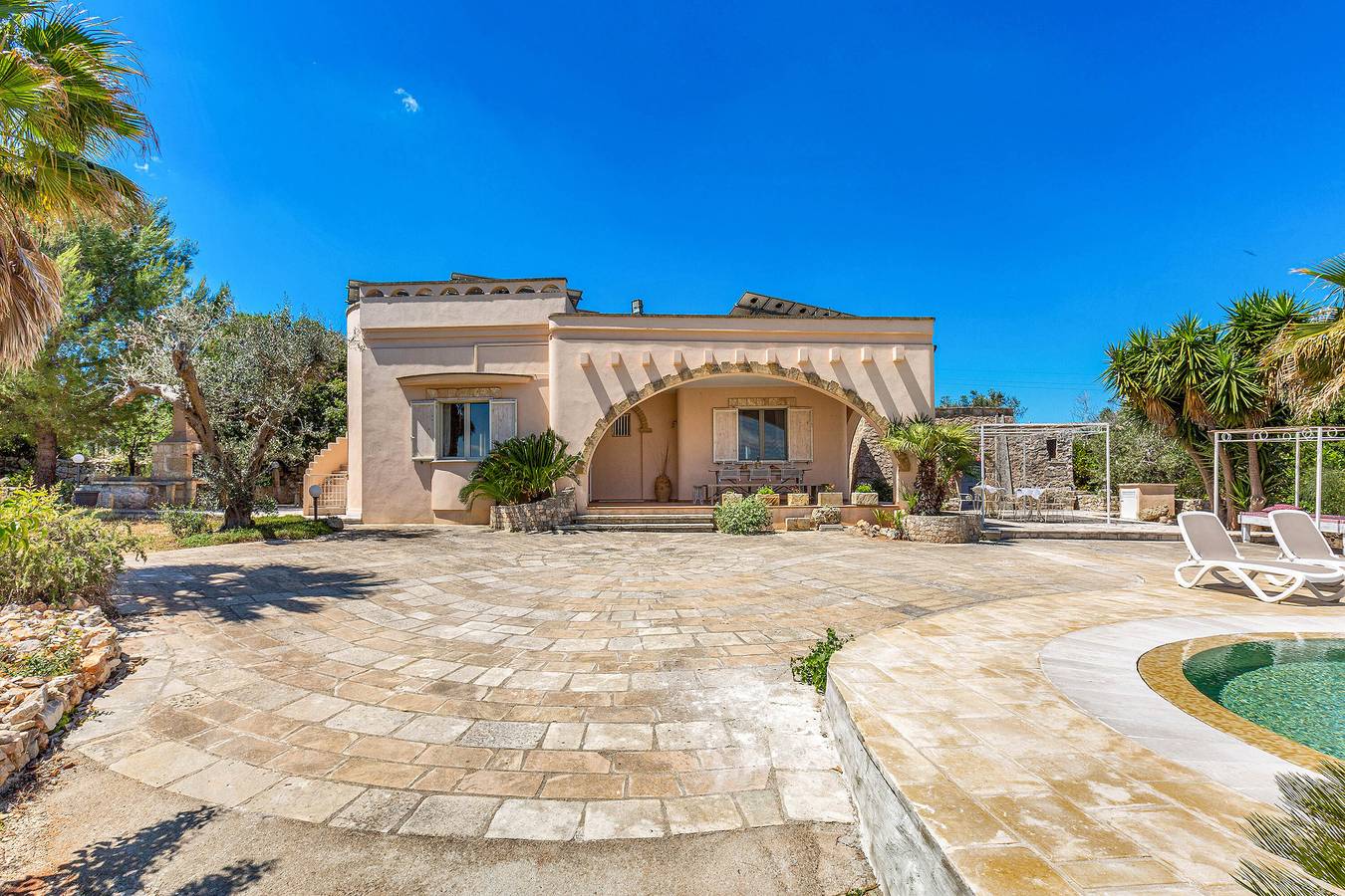 Landhaus für 12 Personen mit Pool in Manfìo, Casarano