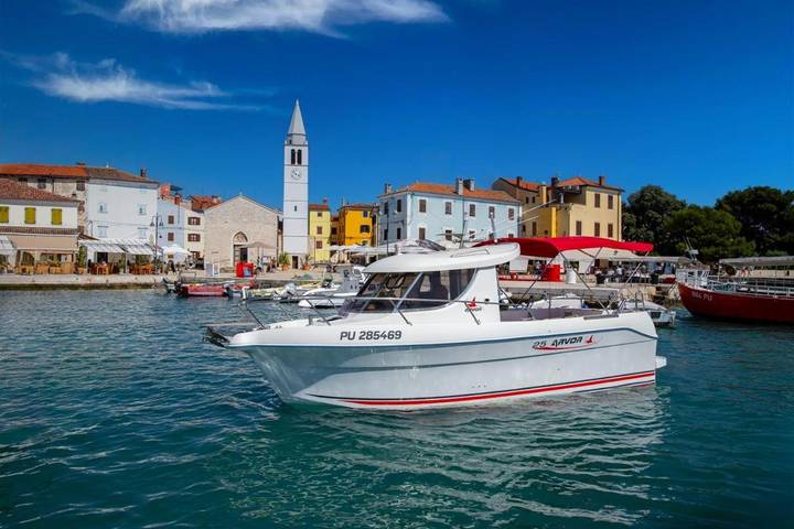 Boot für 2 Personen, mit Ausblick in Kroatien