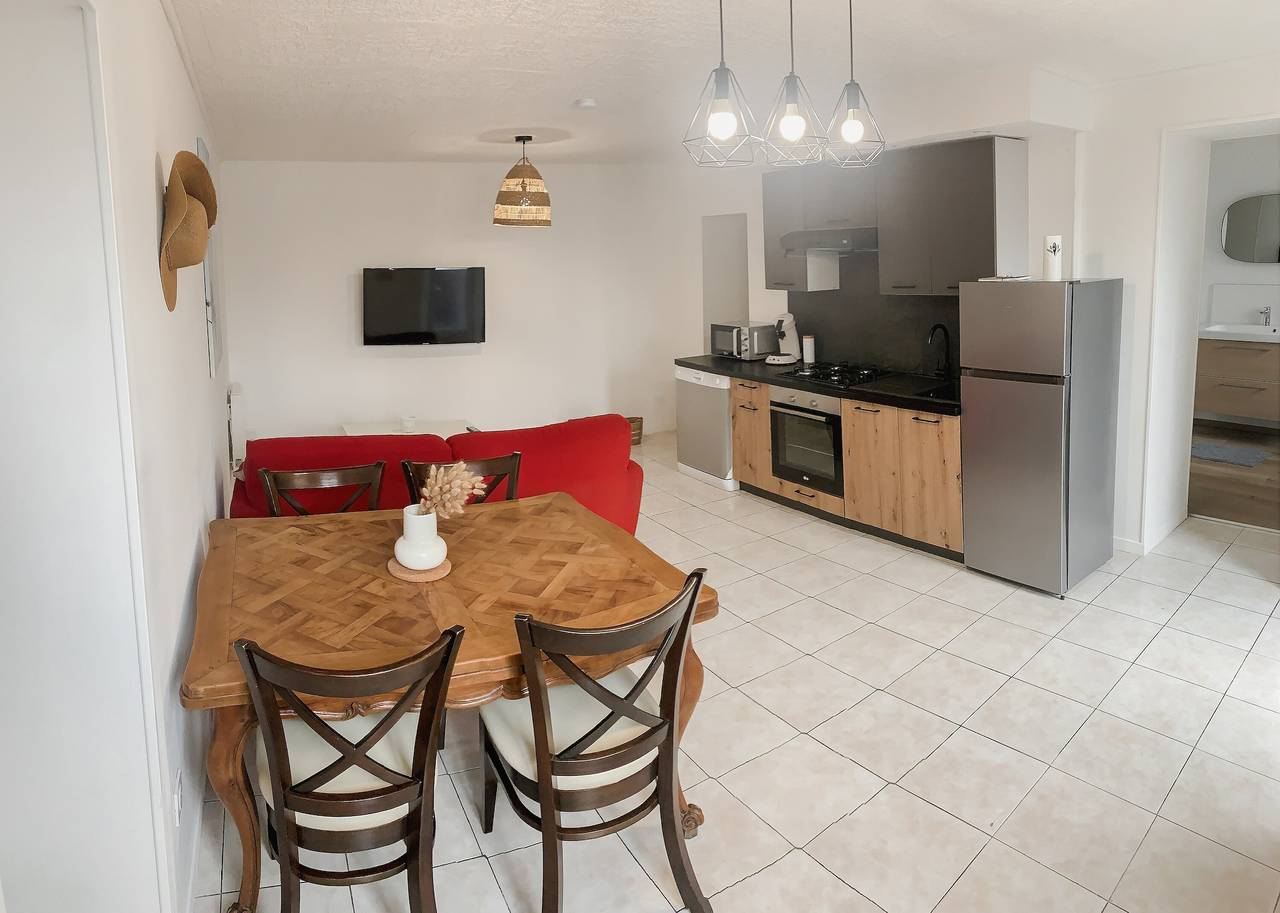 Escapade in Pirou: Le Chardon – Charmantes Ferienhaus nahe Strand in Pirou, Coutances und Umgebung