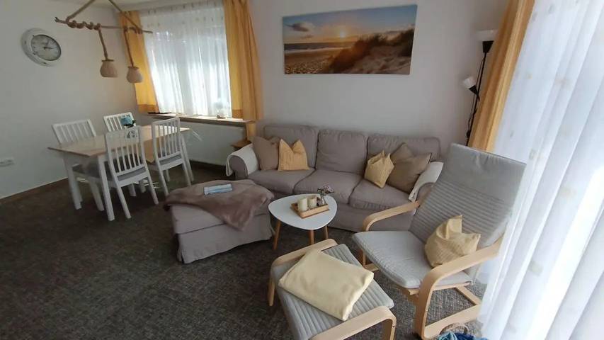 Ferienhaus für 4 Personen, mit Garten auf Borkum