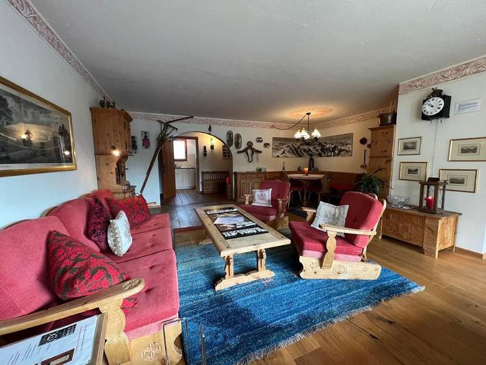 Ferienwohnung für 6 Personen, mit Balkon und Garten, kinderfreundlich in Bever - 4