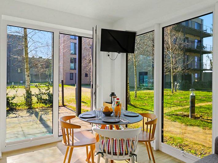 Ferienwohnung für 4 Personen, mit Sauna und Terrasse sowie Kinderpool in Lembruch