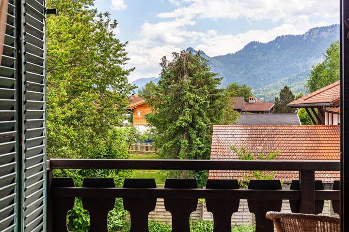 Ferienwohnung für 2 Personen, mit Balkon, mit Haustier in Unterammergau - 3