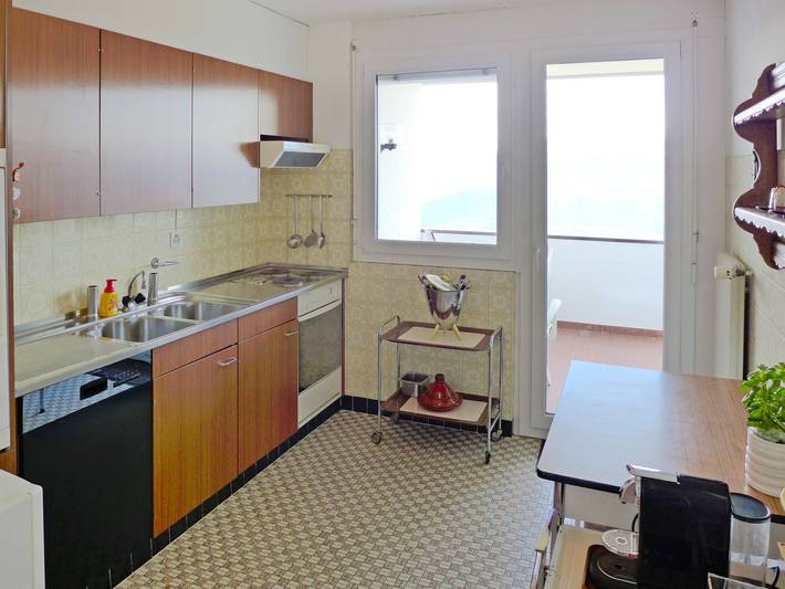 Gîte pour 6 personnes, avec balcon à Randogne - 4